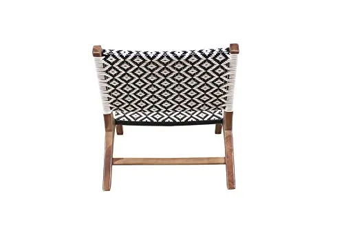 Pirouette Paris - Fauteuil Lounge Rio en Bois et Polypropylène Ø 65 x 80 cm