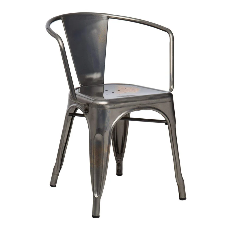SKLUM Chaise avec accoudoirs LIX Brossée - (Plus de Couleurs)