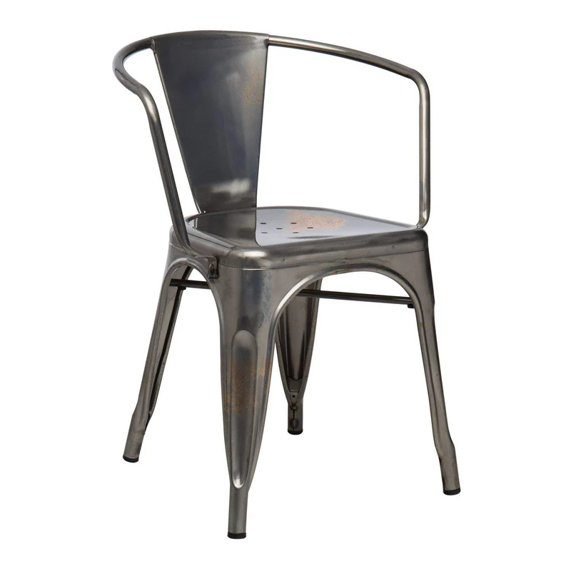 SKLUM Chaise avec accoudoirs LIX Brossée - (Plus de Couleurs)