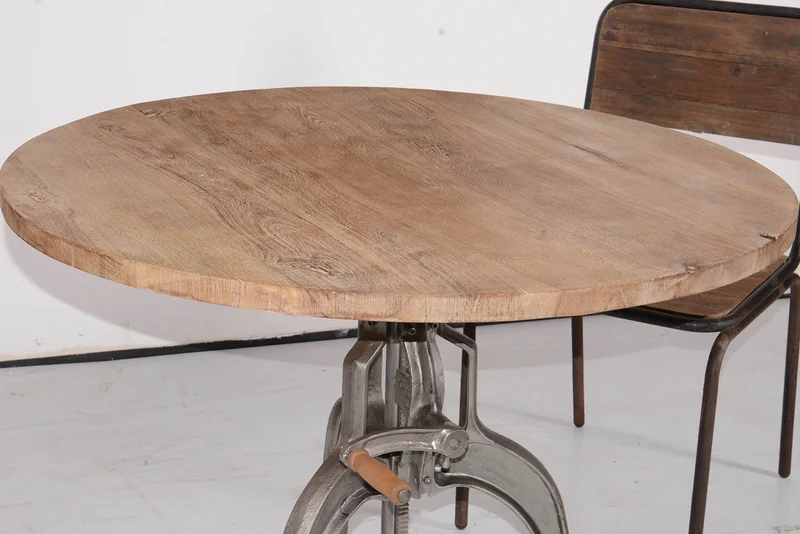 Atelier grey Table Ronde réhaussable Meuble House