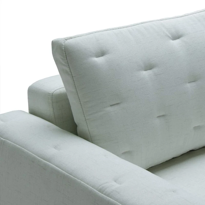 Marque Amazon - Movian Jazz Canapé 3 places Blanc