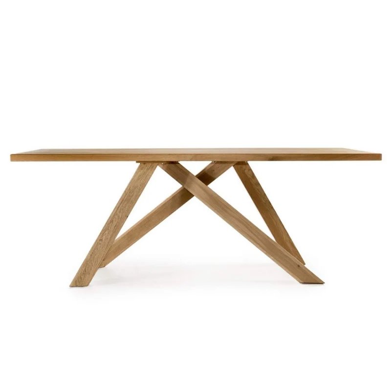 Marque Amazon - Alkove - Hayes - Table moderne en bois massif