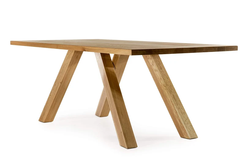Marque Amazon - Alkove - Hayes - Table moderne en bois massif