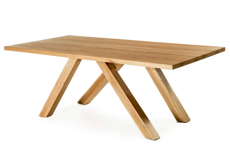 Marque Amazon - Alkove - Hayes - Table moderne en bois massif