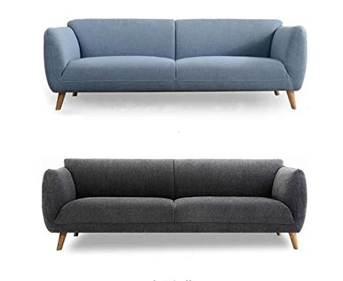 HONGSHENG Tissu Moderne Canapé Villa Studio Petit Appartement Simple Simple/Double/Trois Personnes Canapé Combinaison,1,170 * 90 * 75cm