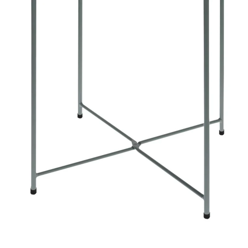 Selsey Matt - Table Basse/Table d'appoint (46 cm, Vert-de-Gris)
