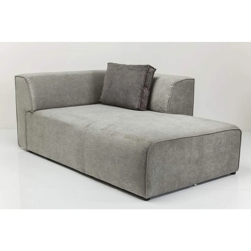 Kare Design Méridienne Droite d'angle canapé Infinity Gris