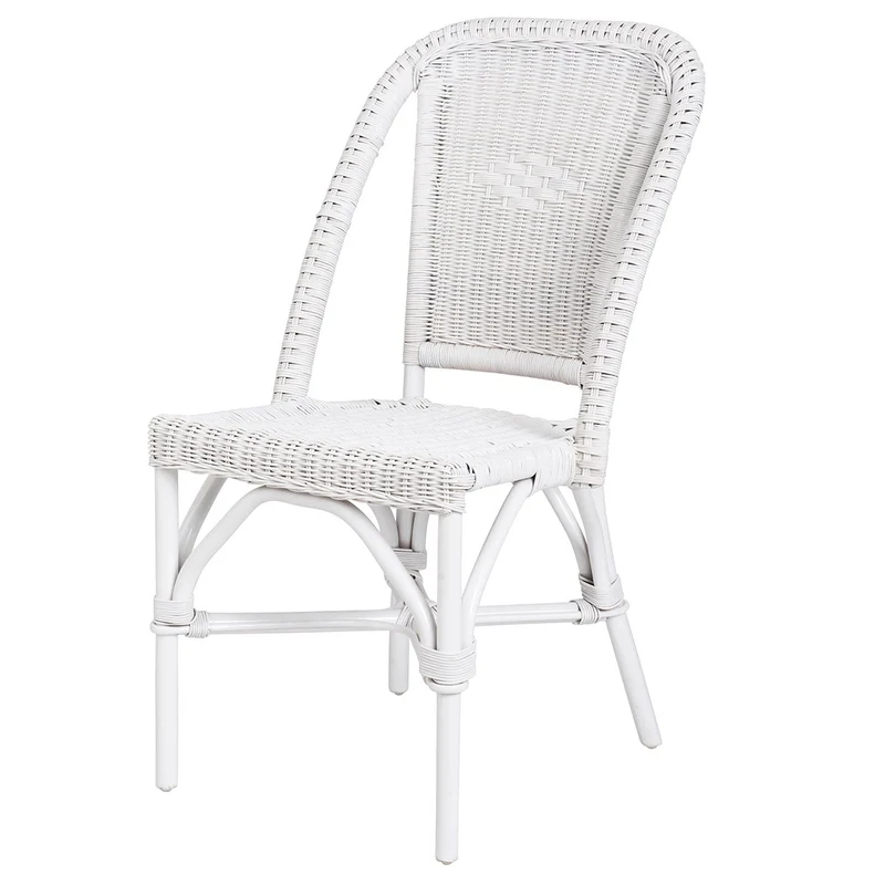 Rotin Design Chaise Selva Blanche en Osier fitrit