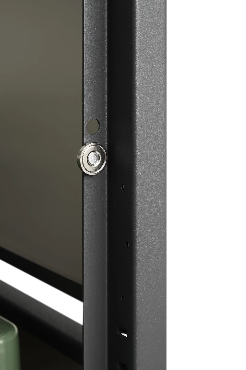 OBOX 4er Mülltonnenbox mit Klappdach