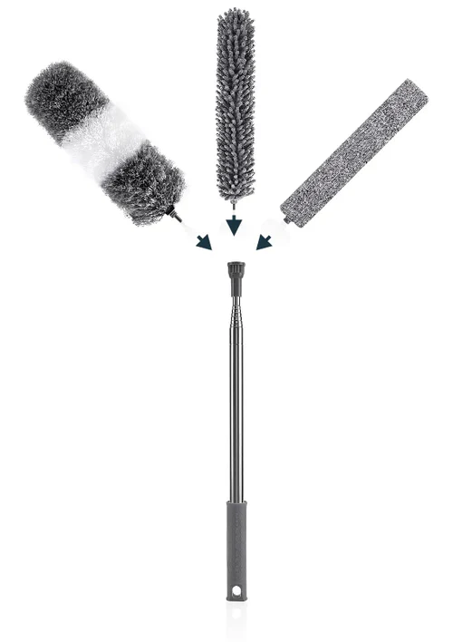 Kit Plumeau Microfibre avec Manche Extensible