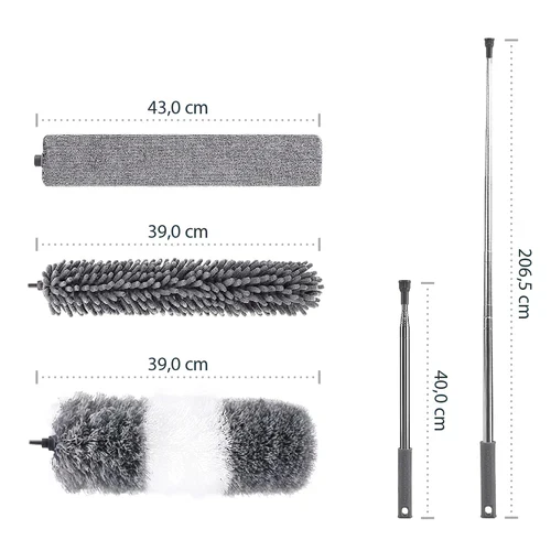 Kit Plumeau Microfibre avec Manche Extensible