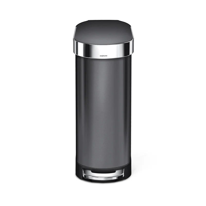 45 L Poubelle Étroite à Pédale avec Rebord