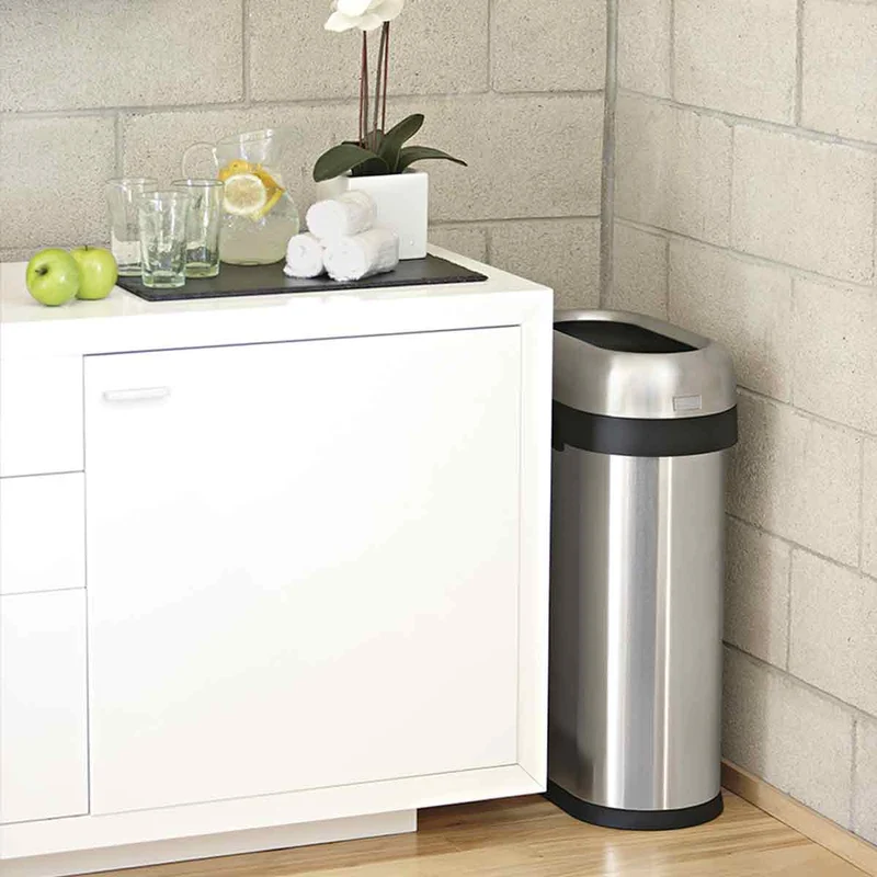50 L Poubelle Étroite Ouverte