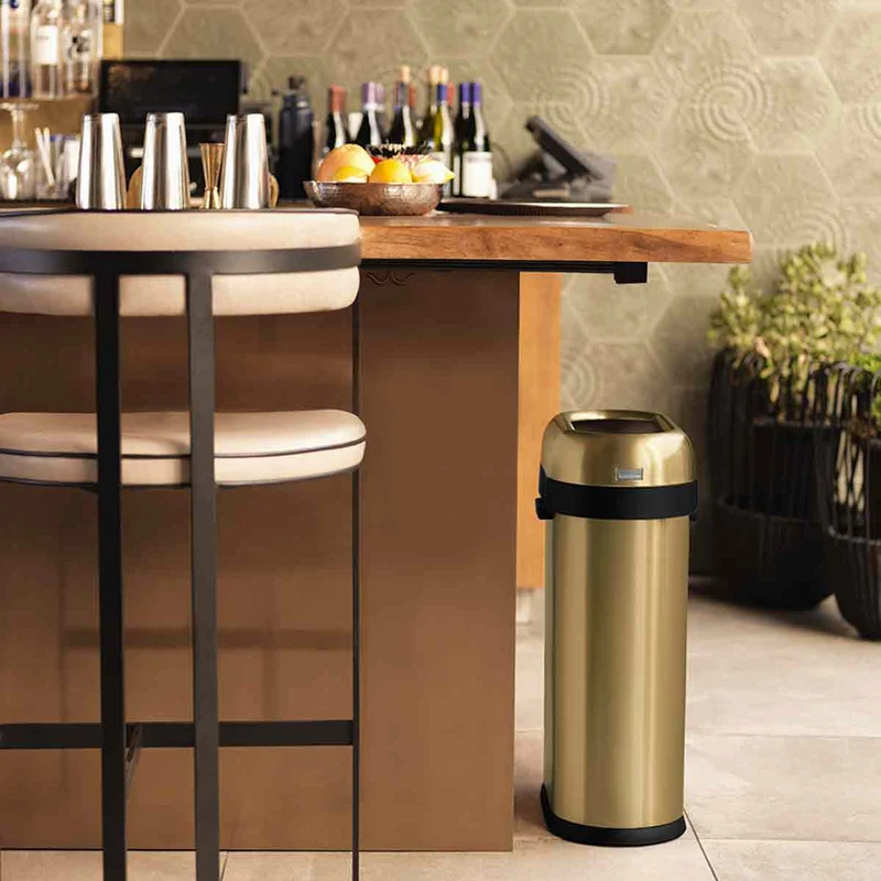 50 L Poubelle Étroite Ouverte