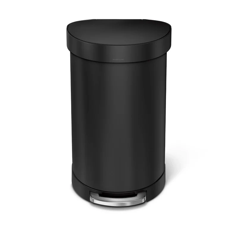 45 L Poubelle Demi-Lune à Pédale