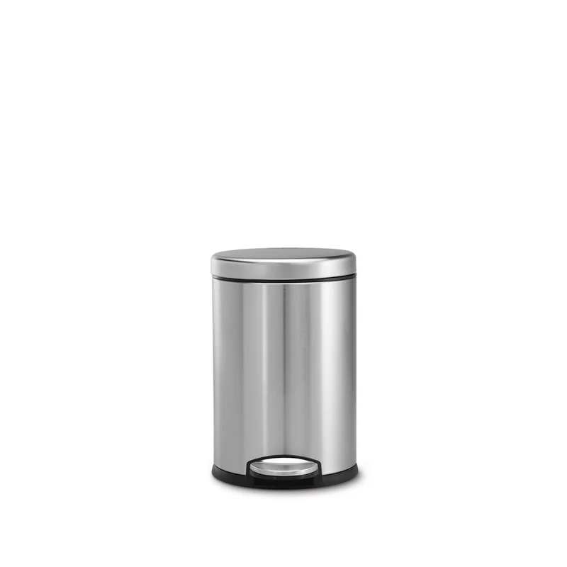 4,5 L Poubelle Ronde à Pédale