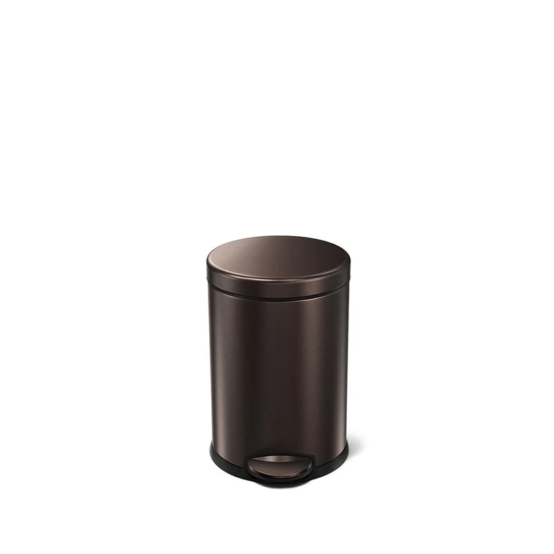 4,5 L Poubelle Ronde à Pédale