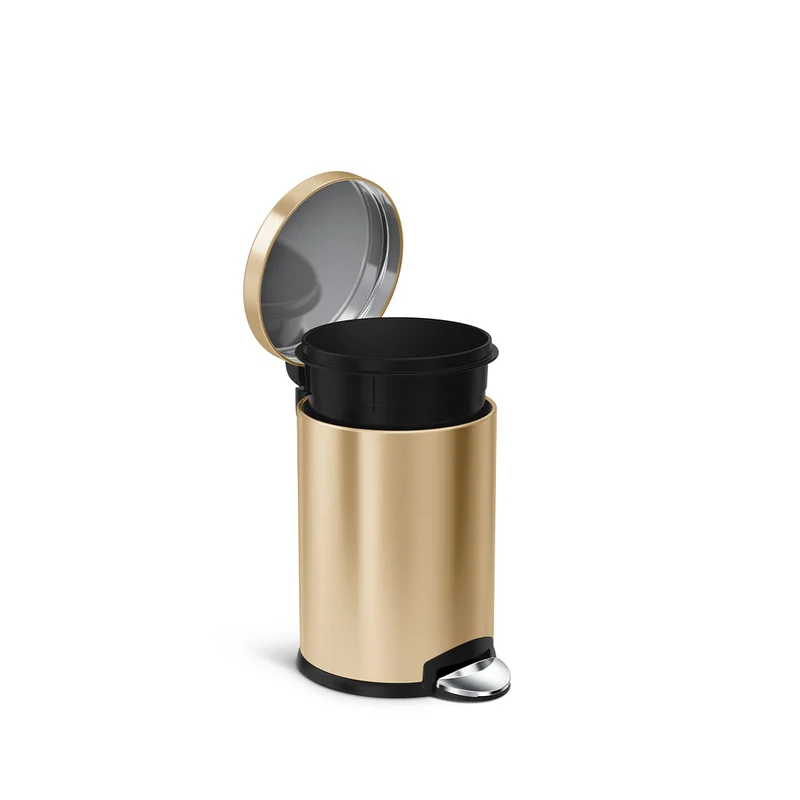 4,5 L Poubelle Ronde à Pédale