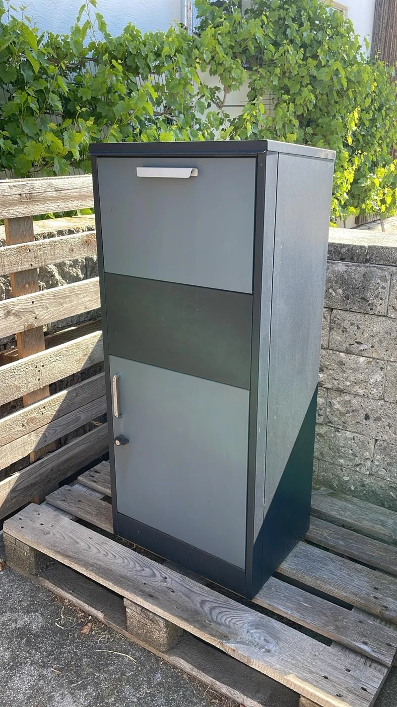 LAGER - Paketbox Premium Blackline - anthrazit, Ausstellungsstück, komplett aufgebaut