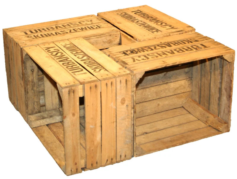 Kistenkoli Altes Land Lot de 3Ã'Â grosses caisses ÃƒÂ fruits Ã'Â«Ã'Â TSÃ'Â Ã'Â» caisses ÃƒÂ vin ou ÃƒÂ pommes en bois Shabby Vintage by Kistenkolli Altes Land