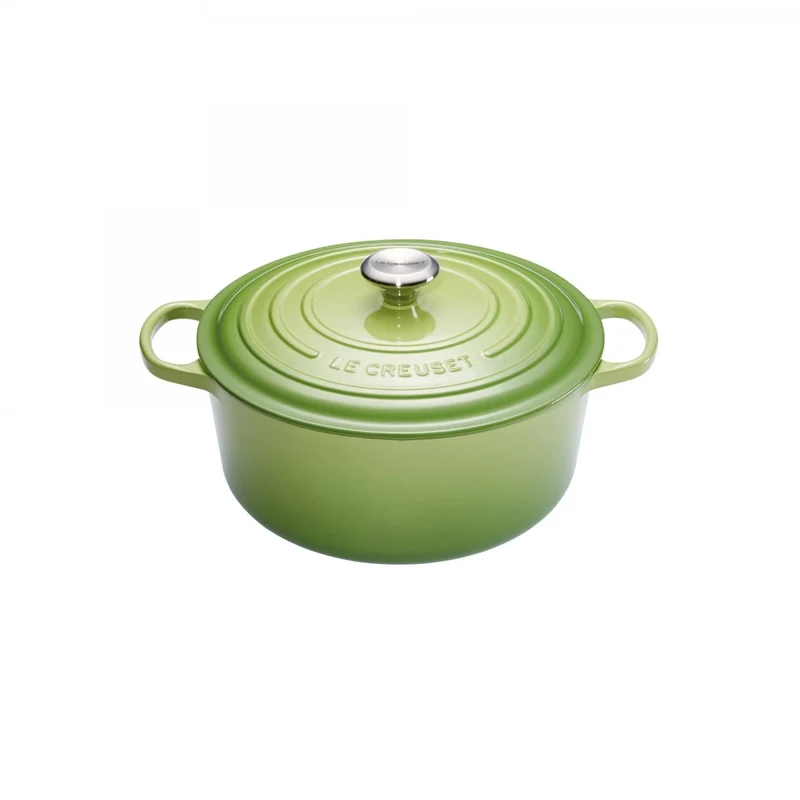 LE CREUSET 21177204262430 Cocotte Ronde, Fonte, Palm, 20 cm