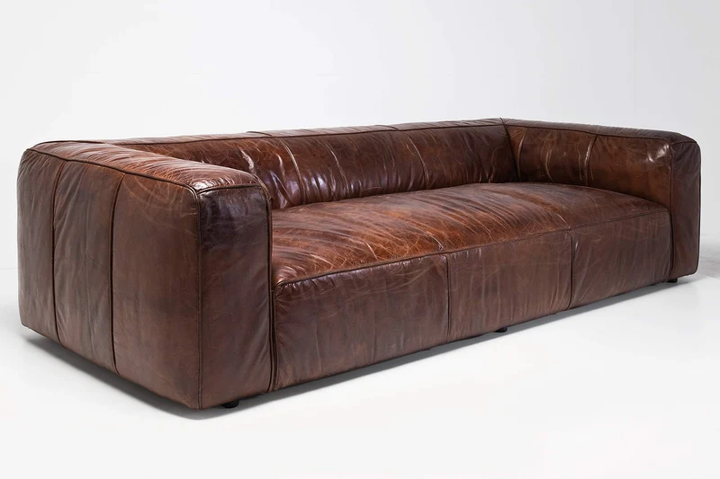 Canapé en cuir Cubetto 260 cm Kare Design