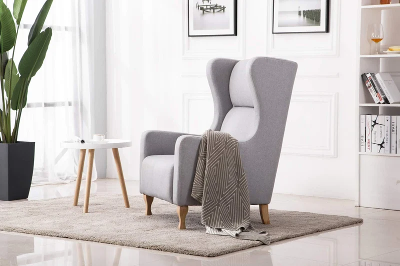 MCombo Fauteuil en Tissu Taille Unique