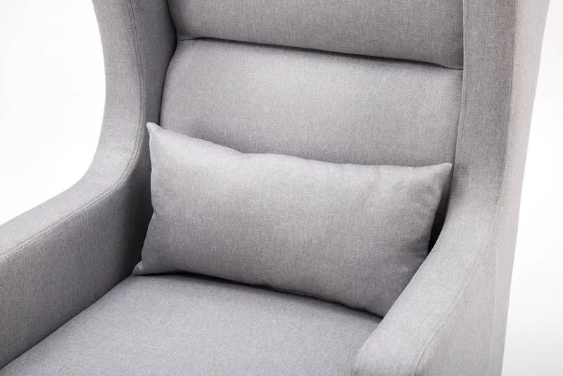MCombo Fauteuil en Tissu Taille Unique
