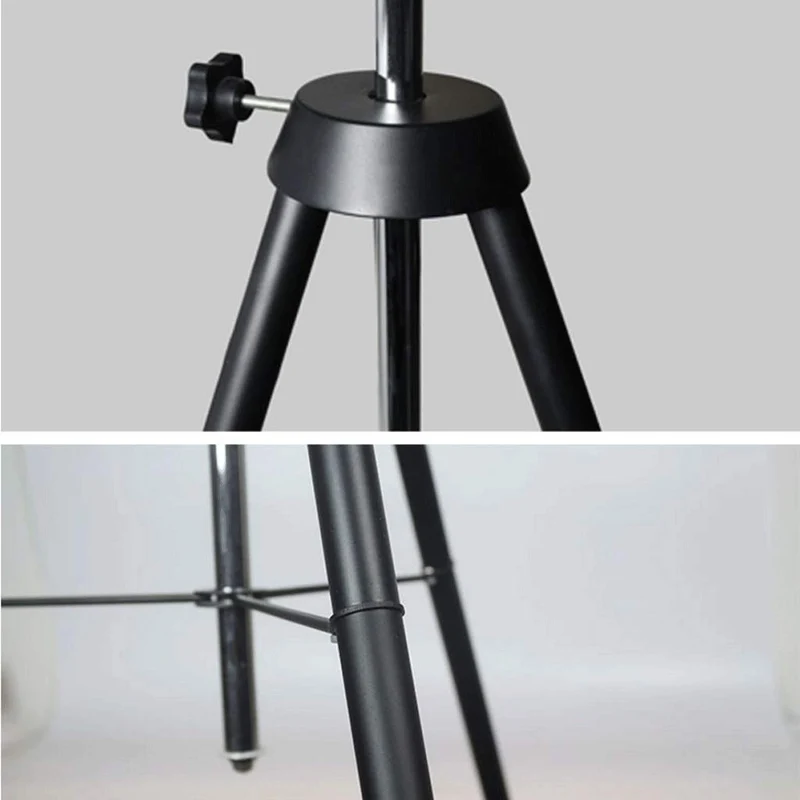 XUANLAN Lampadaire Créatif Métal Retro Studio de trépied Lampadaire-Noir Style Industriel Comtemporary Sérénade Modernes Chambres à Coucher Lumière Permanent Pas de Scintillement
