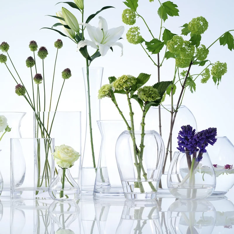 LSA Vase pour Petit Bouquet Transparent
