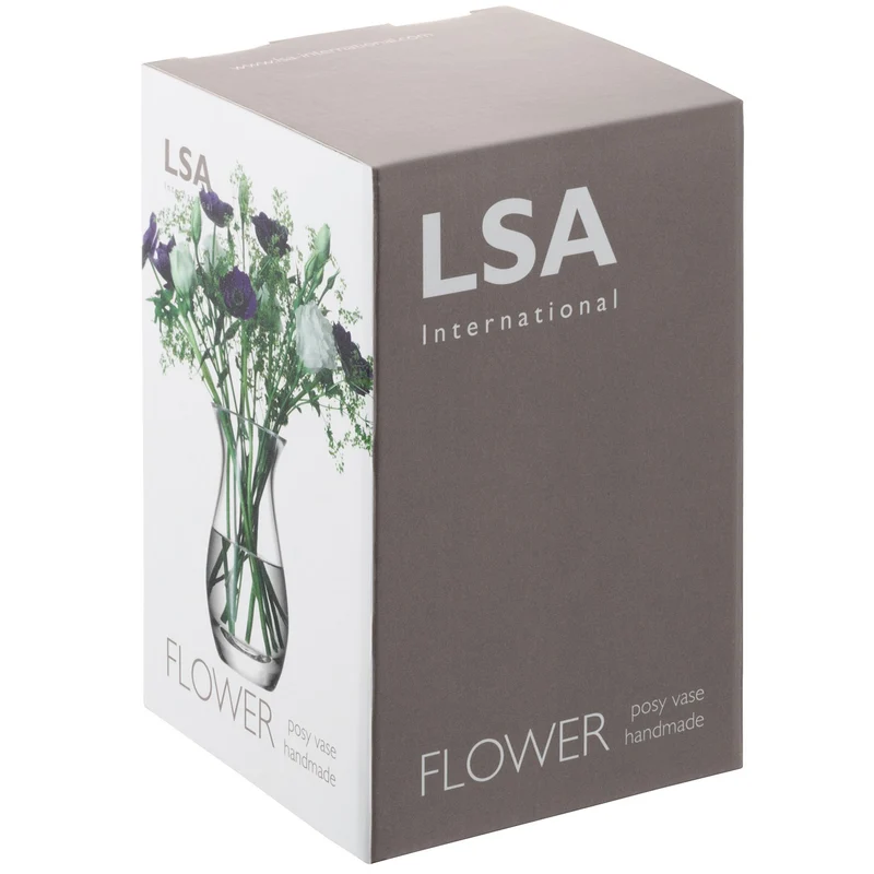 LSA Vase pour Petit Bouquet Transparent