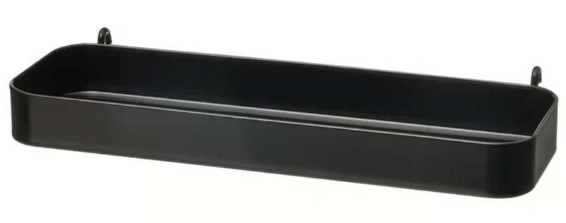 SKÅDIS Shelf, black