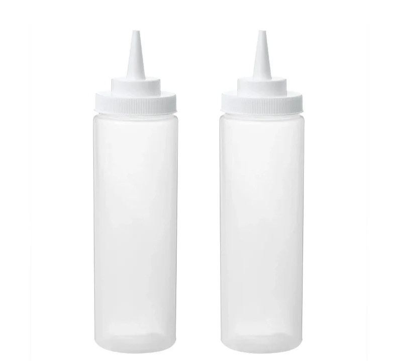 GRILLTIDER squeeze bottle , transparent, 330 ml, 2 pack