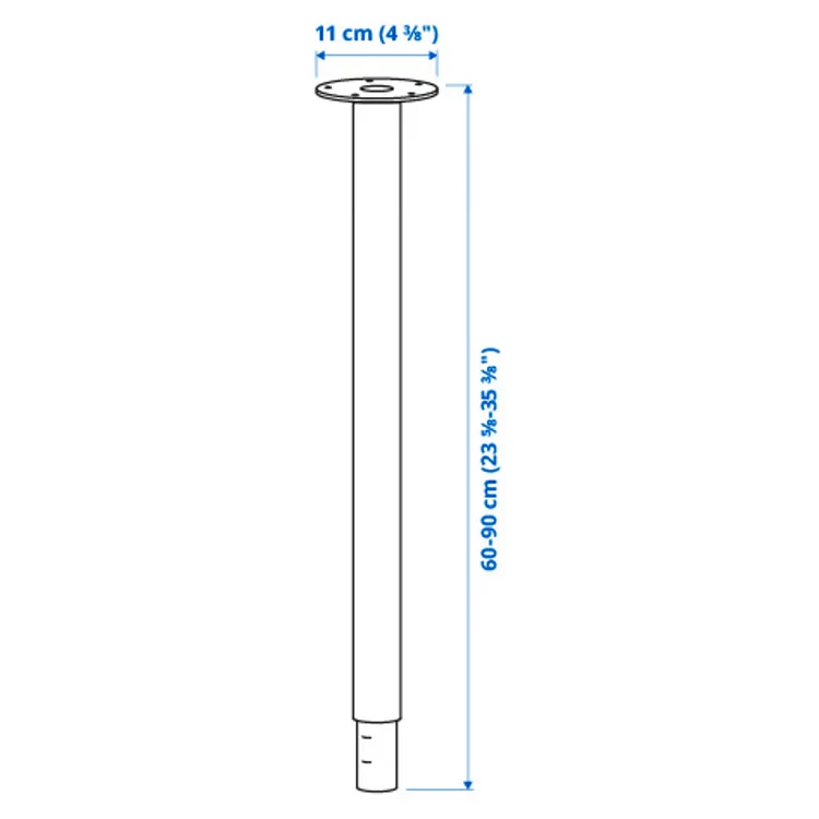 KALLAX/LAGKAPTEN/OLOV Leg, adjustable/INLAGG/ Desk combination, white, 77x159x147 cm (30 1/8x62 5/8x57 5/8 ") cm