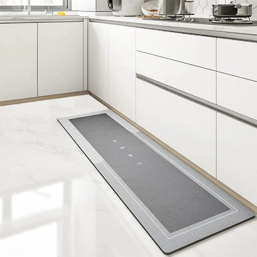 Tapis Absorbant Antidérapant pour Cuisine ou Salle de Bain
