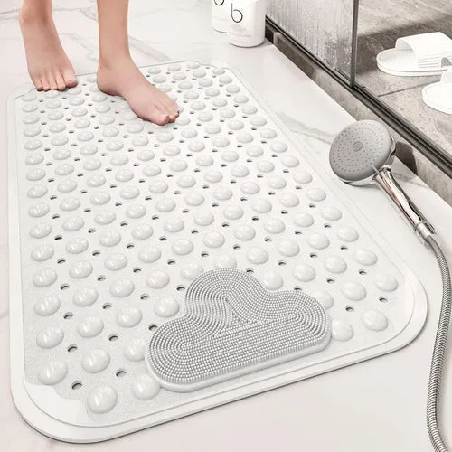 Tapis de Bain Antidérapant avec Surface de Massage pour les Pieds