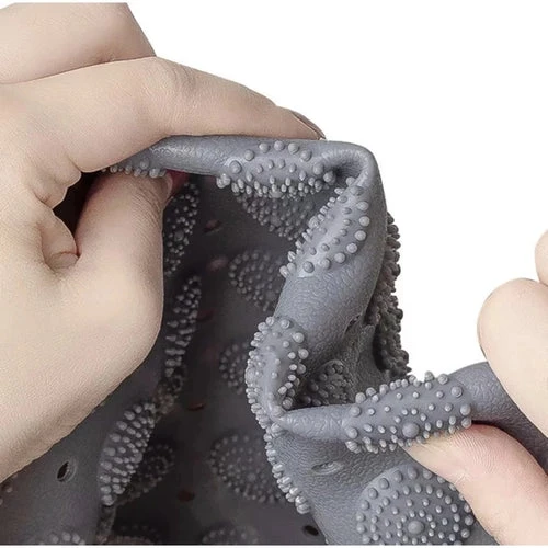 Tapis de Bain Antidérapant avec Surface de Massage pour les Pieds