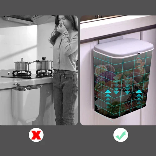 Poubelle Suspendue Compacte pour Cuisine