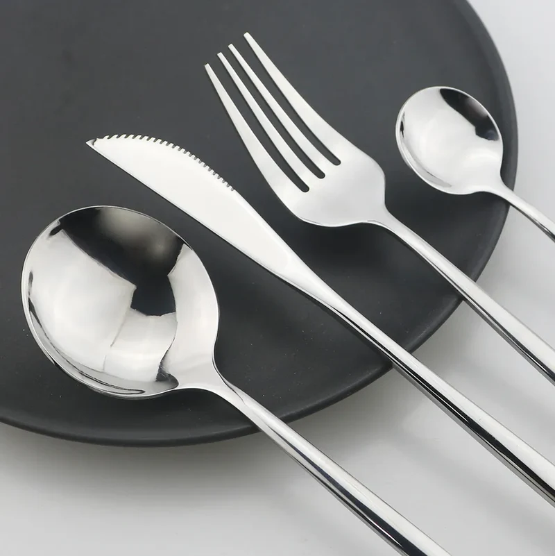 Ensemble de Couverts en Acier Inoxydable