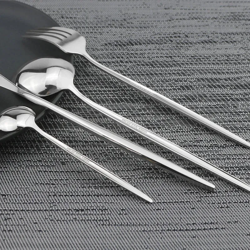 Ensemble de Couverts en Acier Inoxydable