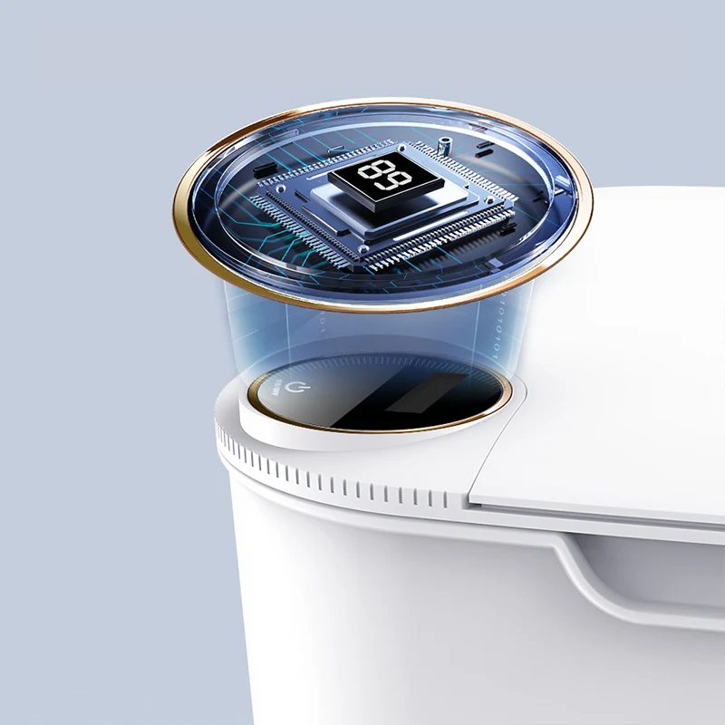 Poubelle Intelligente avec Capteur Automatique Rechargeable