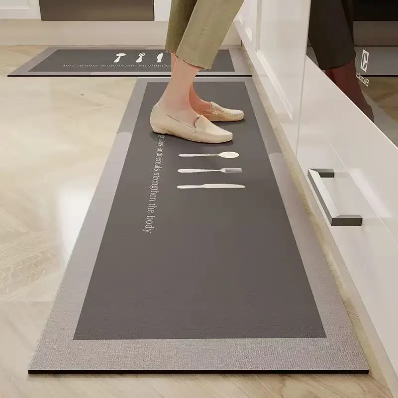 Tapis Long de Cuisine Épais Antidérapant et Absorbant