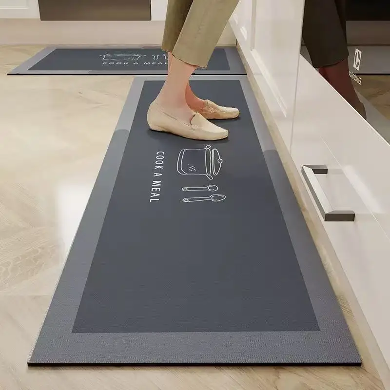 Tapis Long de Cuisine Épais Antidérapant et Absorbant