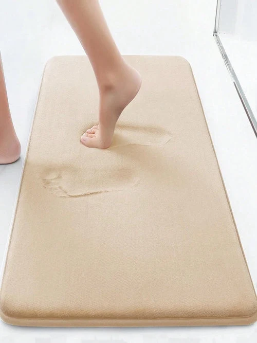 Tapis de Bain en Mousse à Mémoire de Forme