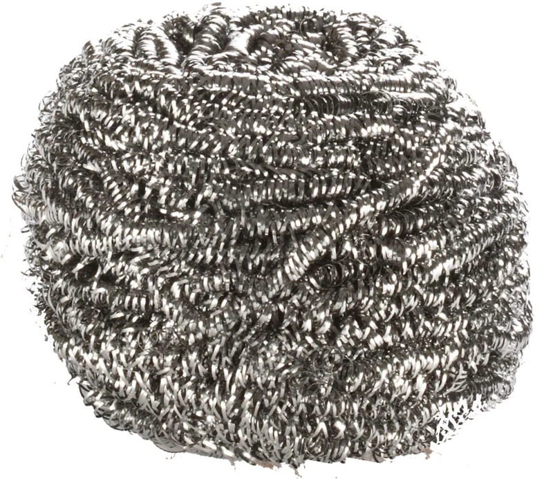 Spirale inox à récurer - grande taille - 60gr - vendu par 10