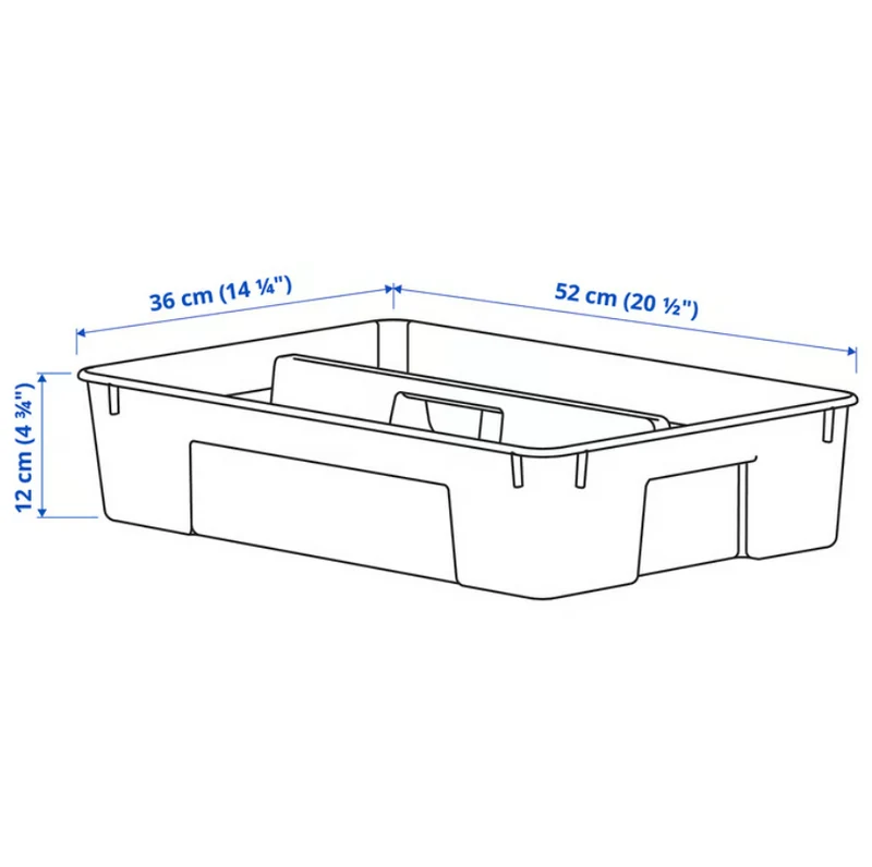 SAMLA Insert for box 45/65 l, transparent
