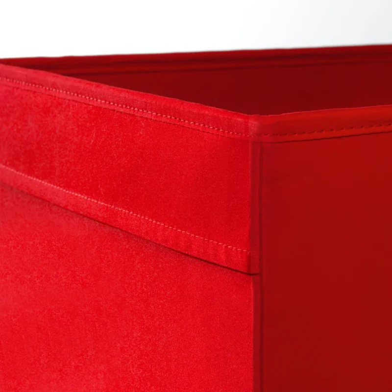 DRÖNA Box, red, 33x38x33 cm