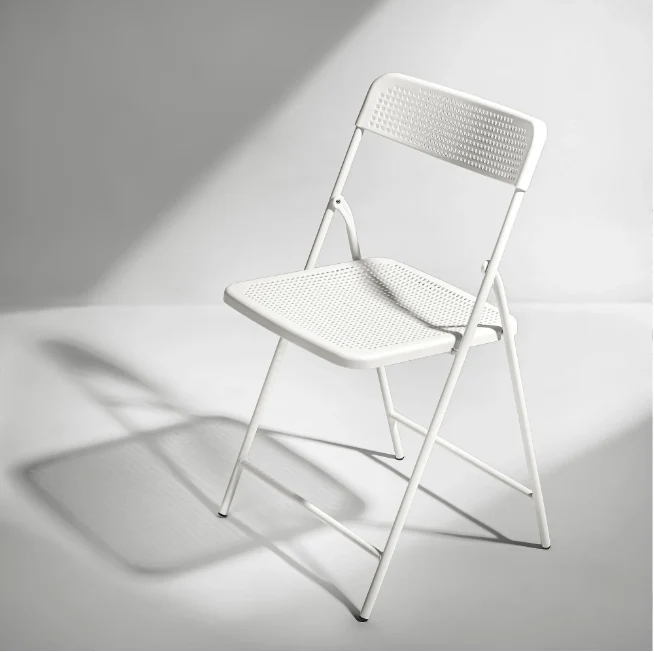 TORPARÖ foldable chair , white, without cushion