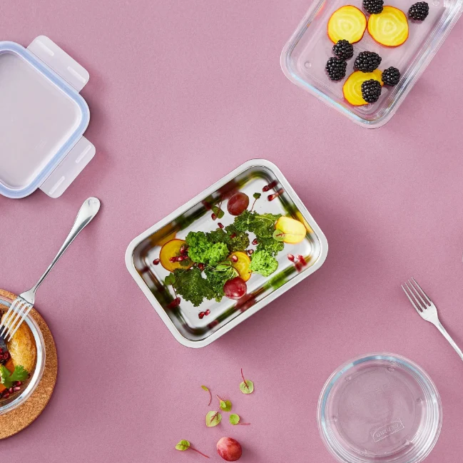 IKEA 365+ steel food container , stainless steel, 1 l