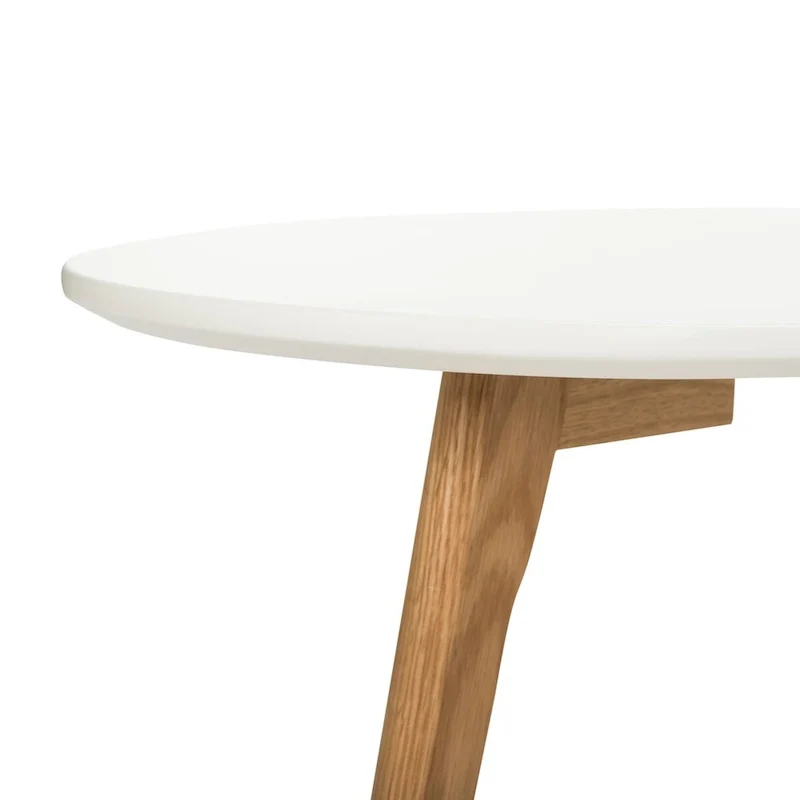 SAFAVIEH Vikki Double White Coffee Table - 47.2 x 23.6 x 17.7 - 47Wx24Dx18H